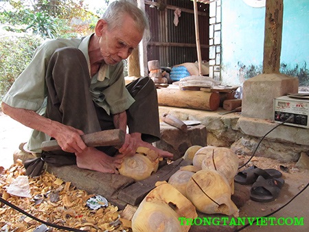 Sản xuất mõ gỗ mít