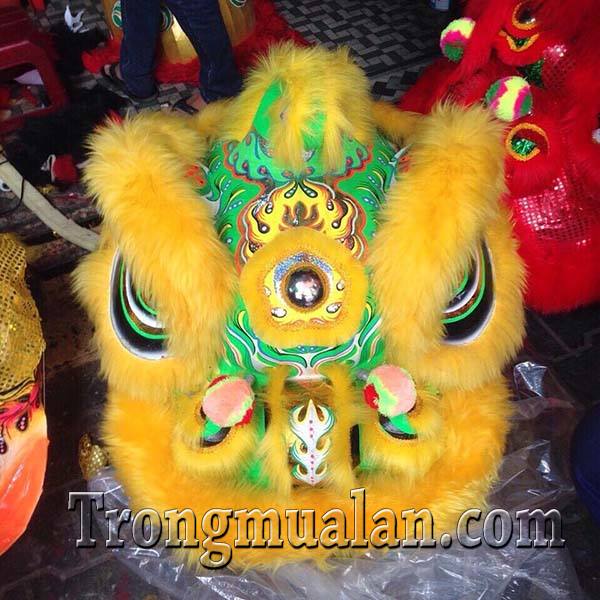 bán đầu lân màu vàng