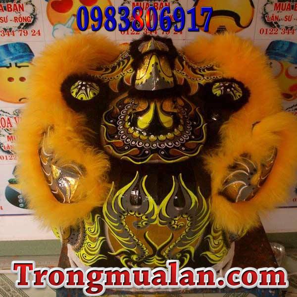 đầu lân kim sa vàng
