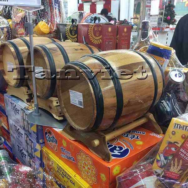 thùng gỗ sồi đựng rượu