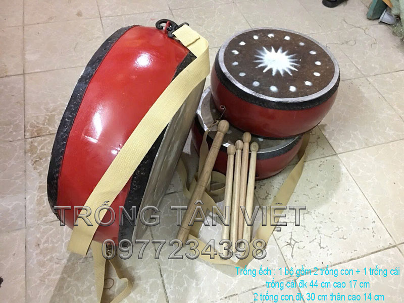 Trống xình chơi trung thu cắm trại hè